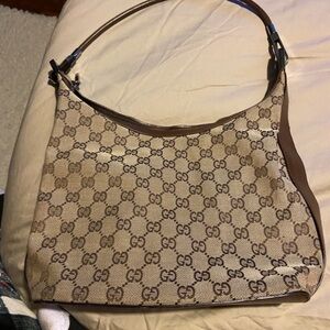 Gucci vintage canvas Monogram Women's Bag